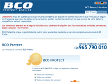 Tablet Screenshot of bcoprotect.com
